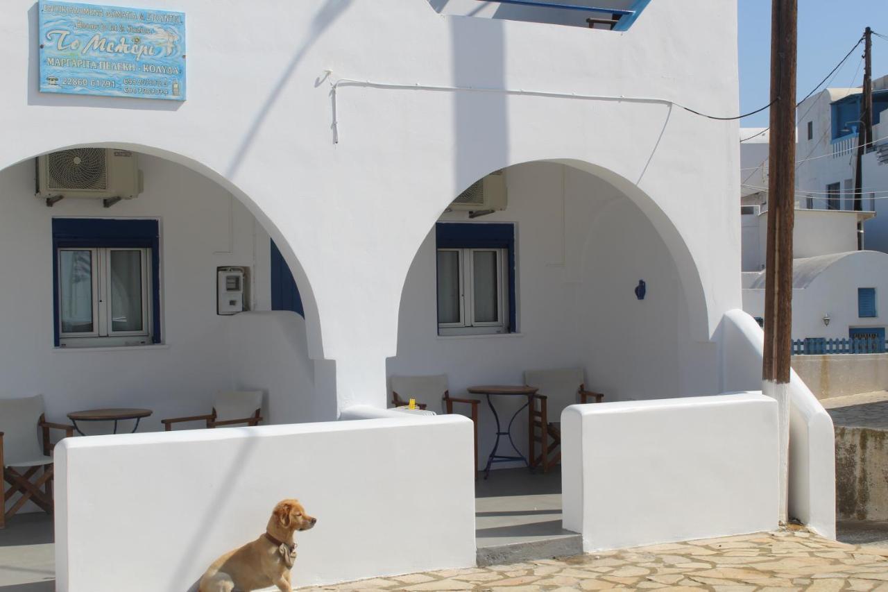 Meltemi Rooms And Studios Anafi Dış mekan fotoğraf