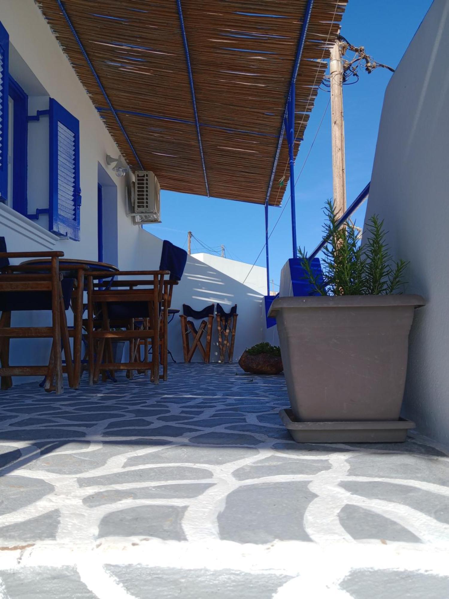 Meltemi Rooms And Studios Anafi Dış mekan fotoğraf
